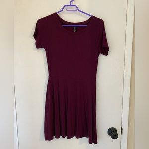 Forever 21 Burgundy Dress